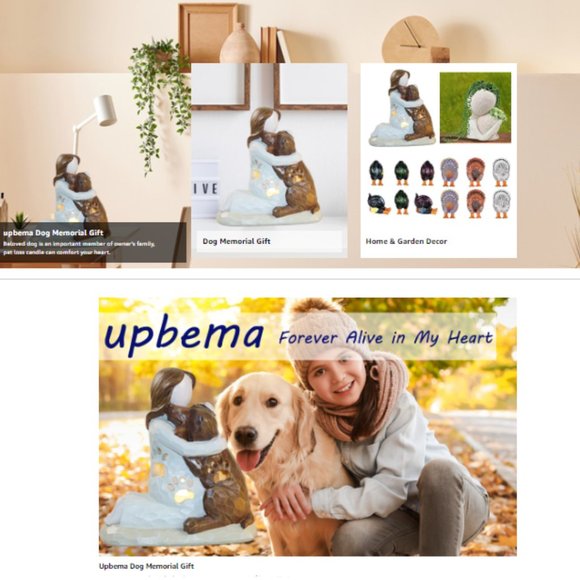 Dog Memorial Candle Holder - Bereavement Gift - Loss Of Pet Remembrance Gift - Picture 10 of 10